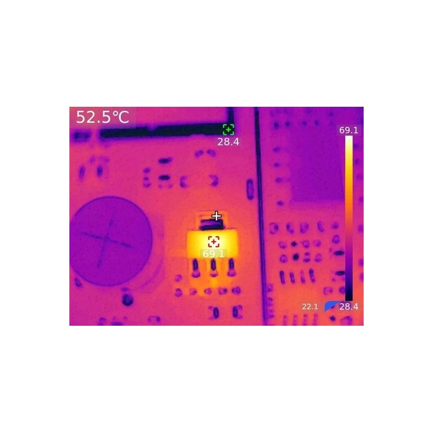 Uni-T UTi730V - Термовизионна камера 5200 mAh 640x480 пиксела IP54