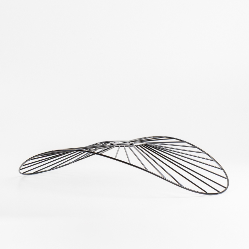 Универсален абажур CURITIBA 40x56 см, черен