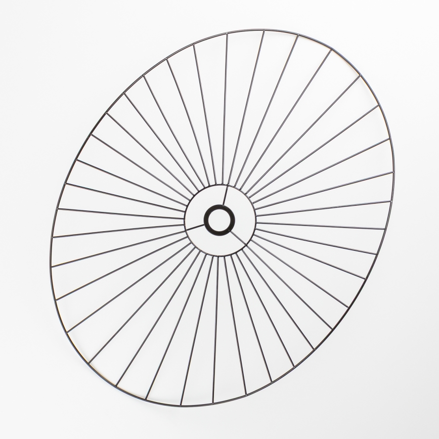 Универсален абажур CURITIBA 60x80 cm черен