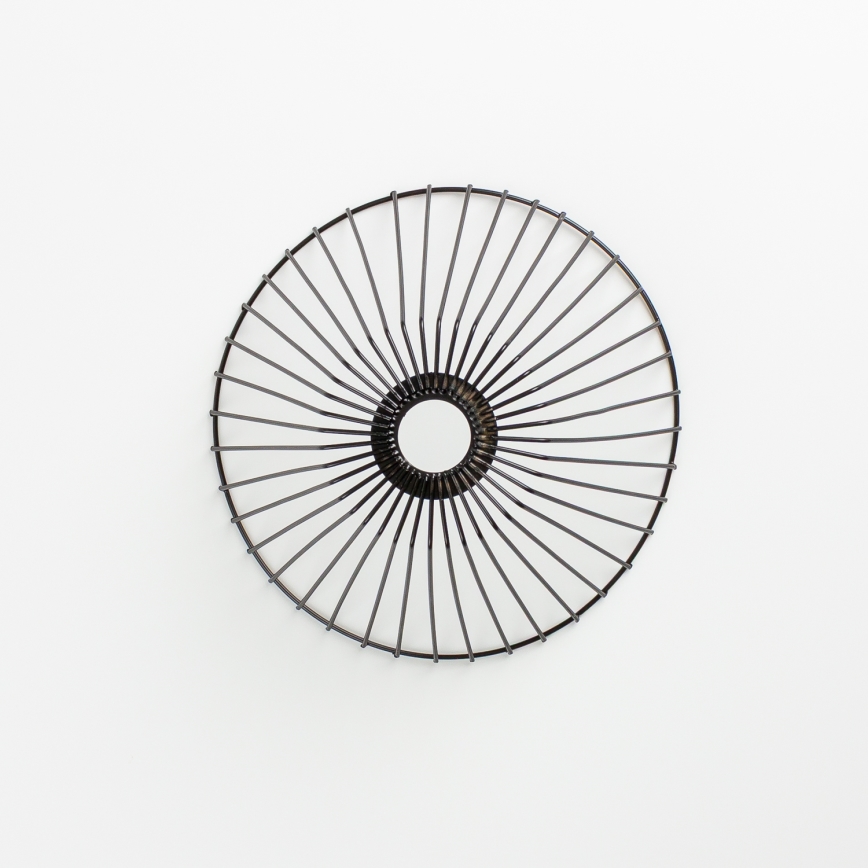 Универсален абажур CURITIBA, диаметър 30 см, черен