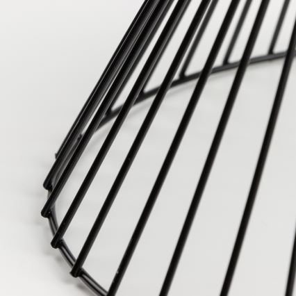 Универсален абажур CURITIBA, диаметър 30 см, черен