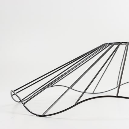 Универсален абажур CURITIBA Ø 60 см черен