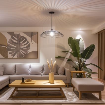 Универсален абажур CURITIBA Ø 60 см, черен