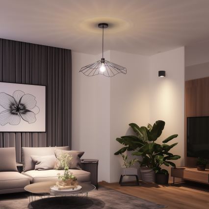 Универсален абажур CURITIBA Ø 60 см черен