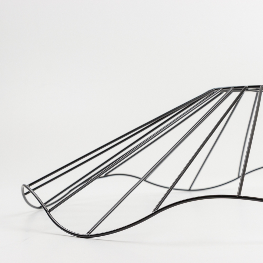 Универсален абажур CURITIBA Ø 60 см черен