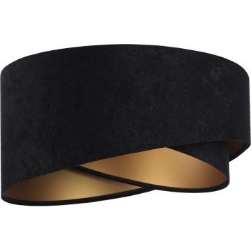 Универсален абажур GALAXY E27 Ø 45 см черен/златист