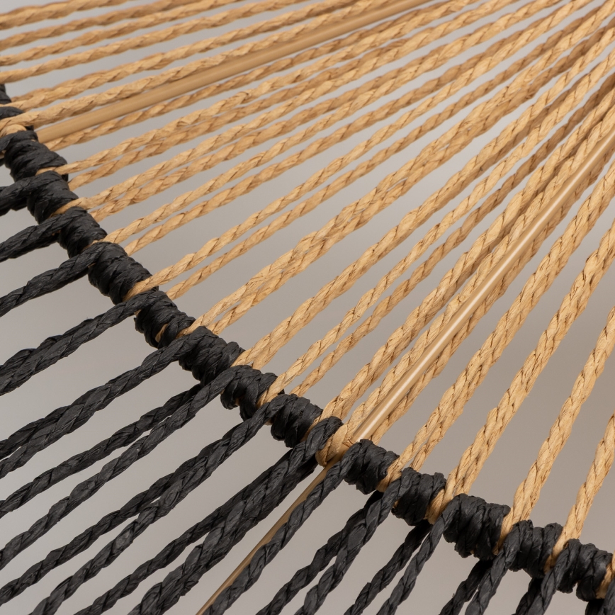 Универсален абажур KERIA диам. 50 cm кафяв/черен