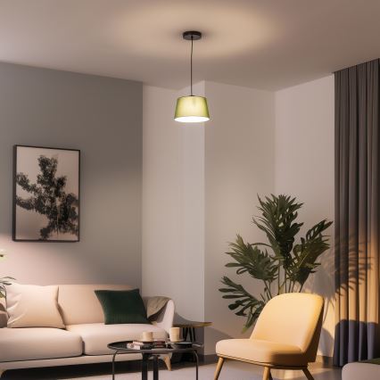 Универсален абажур KERIA, диаметър 25 см, зелен