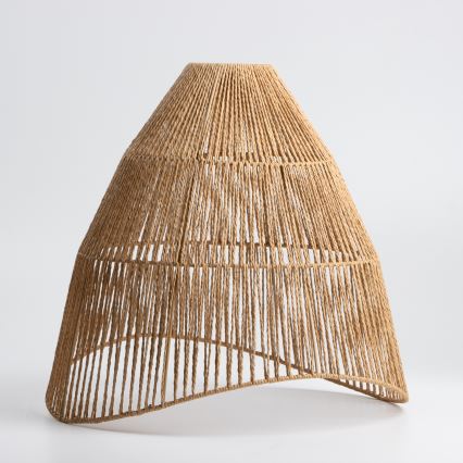 Универсален абажур KERIA, диаметър 70 см, кафяв