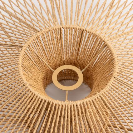 Универсален абажур KERIA, диаметър 70 см, кафяв