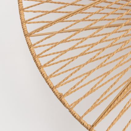 Универсален абажур KERIA, диаметър 70 см, кафяв