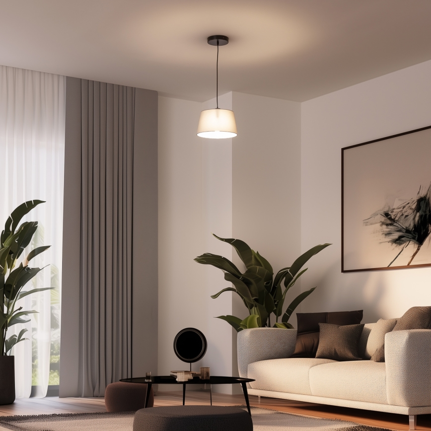 Универсален абажур KERIA Ø 25 см, сив