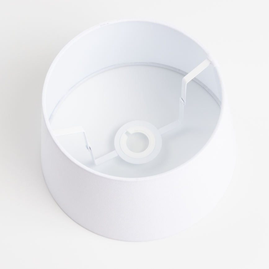 Универсален абажур KERIA, Ø 30 см, бял