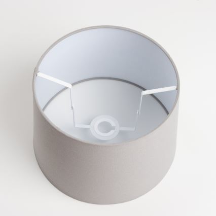 Универсален абажур KERIA, Ø 30 см, сив