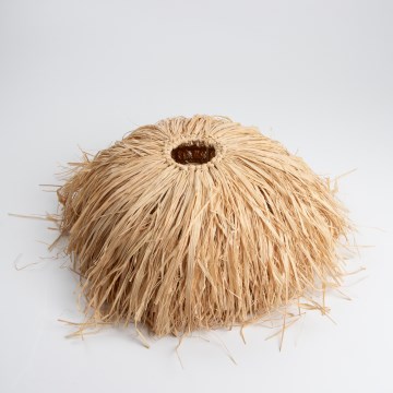 Универсален абажур KERIA Ø 40 см кафяв