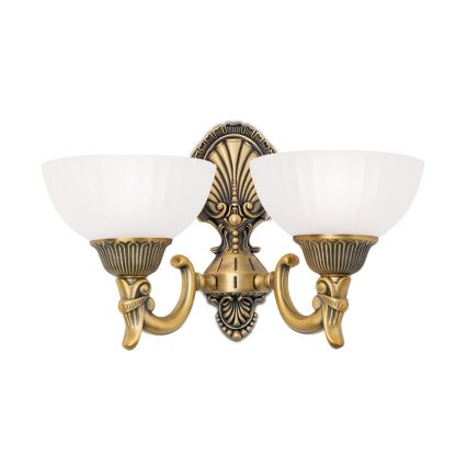 Универсално резервно стъкло ROCCA E27, диаметър 17 см, бяло