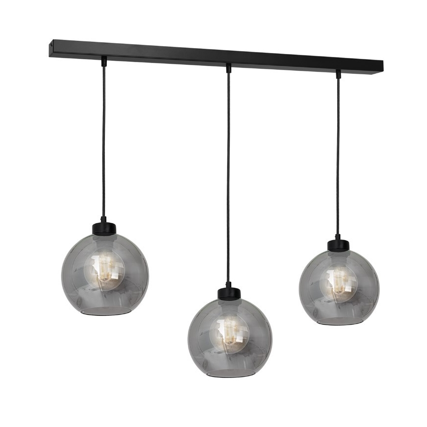 Универсално резервно стъкло SOFIA E27 Ø 20 см, димно черно