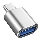 USB-C към USB-A адаптер
