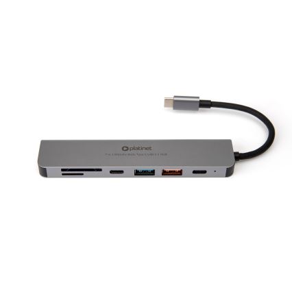 USB hub 7в1 Power Delivery 100W HDMI 4K
