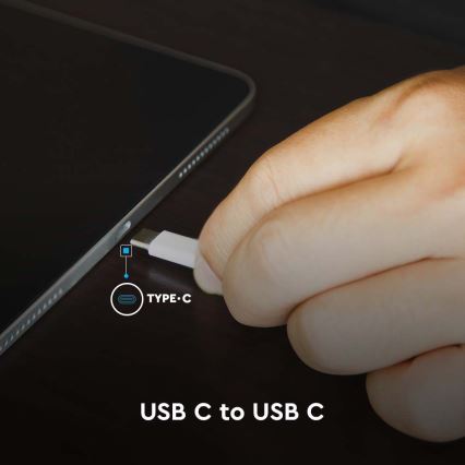 USB кабел TYPE C конектор LED дисплей 1м