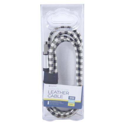 USB кабел USB A / Micro USB конектор 1м бял