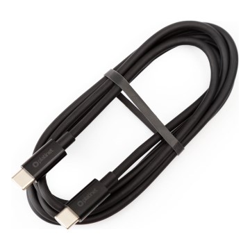 USB кабел USB-C / USB-C съединител 100W 1,5m черен