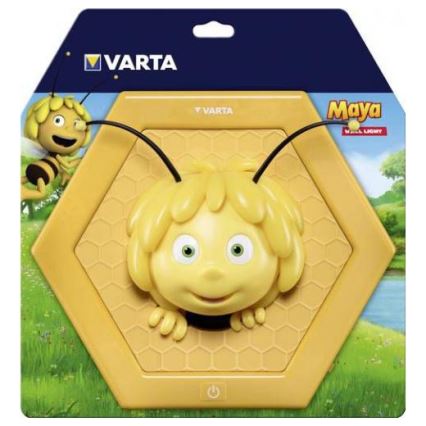 Varta 1563 - LED Детскo Стенна лампа MAYA THE BEE LED/3xAA