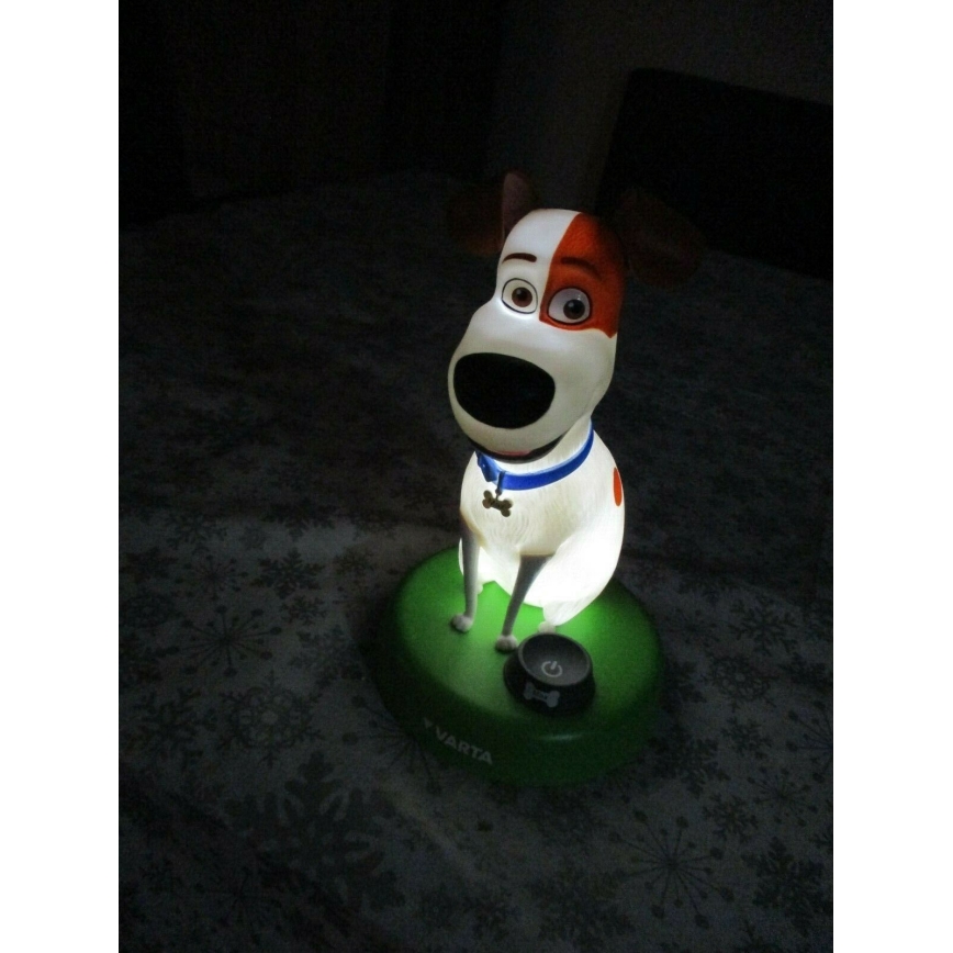 Varta 15641 - LED Детска лампа THE SECRET LIFE OF PETS LED/3xAAA