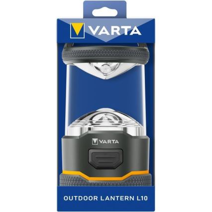 Varta 16550101111 - LED кемпинг фенер L10 LED/4xAA IP54