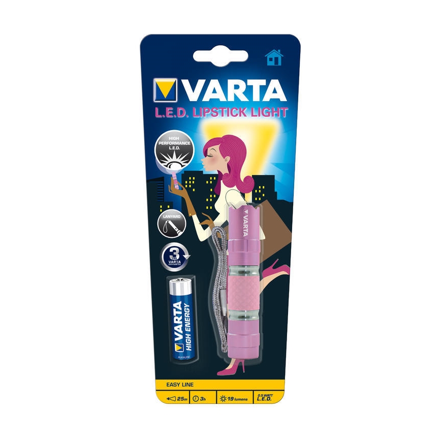 Varta 16617101421 - LED Фенерче LIPSTICK LED/1xAA