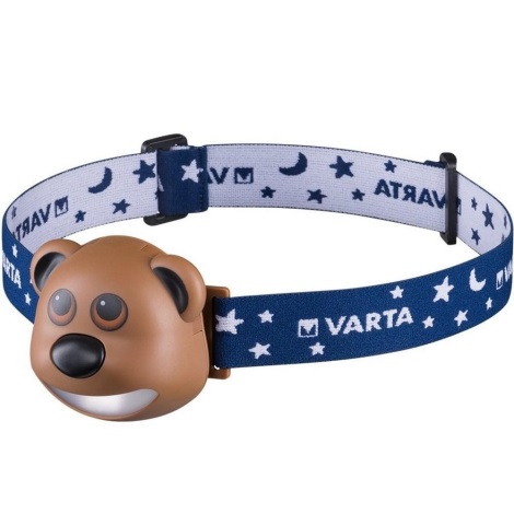Varta 17500 - LED Детска Батерка за чело BEAR LED/3xAAA