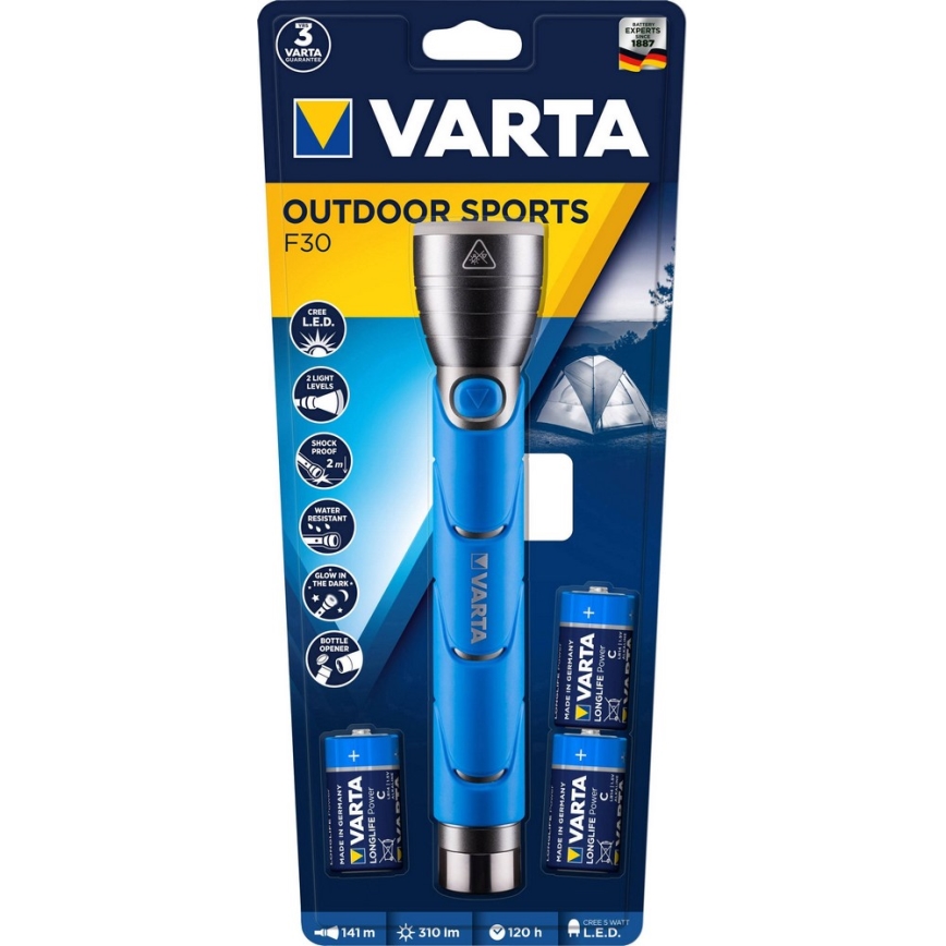 VARTA 18629 - LED Фенерче LED/5W/3xC