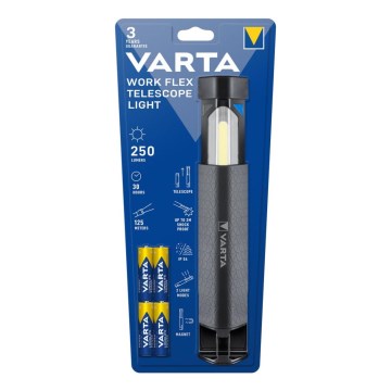 Varta 18646101421 - LED Фенерче WORK FLEX LED/4xAA IP54