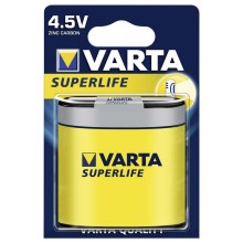 Varta 2012 - 1 бр. Цинково/въглеродна батерия SUPERLIFE 4,5V