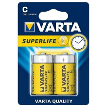 Varta 2014 - 2 бр. Цинково/въглеродна батерия SUPERLIFE C 1,5V