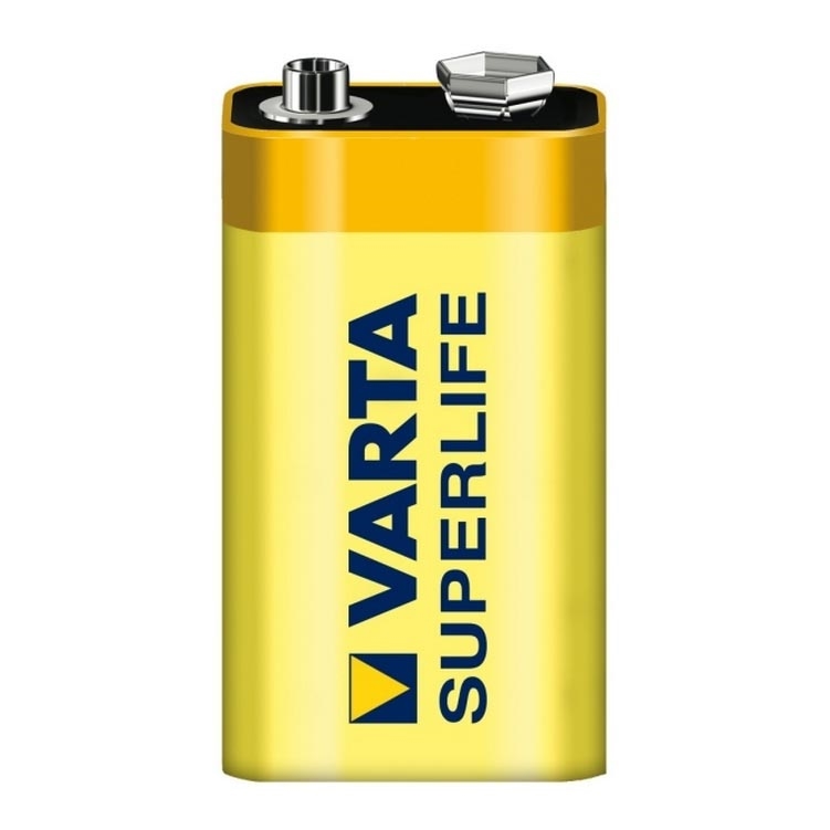 Varta 2022 - 1 бр. Цинково/въглеродна батерия SUPERLIFE 9V