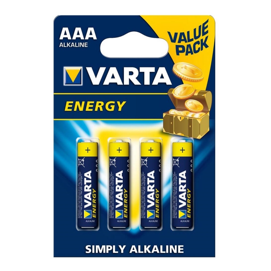 Varta 4103 - 4 бр. Алкални батерии ENERGY AAA 1,5V