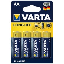 Varta 4106 - 4 бр. Алкални батерии LONGLIFE EXTRA AA 1,5V