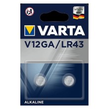 Varta 4278101402 - 2 бр. Алкална, плоска батерия ELECTRONICS V12GA 1,5V
