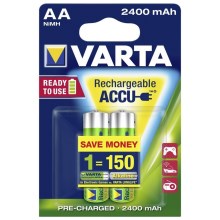 Varta 56706 - 2 бр. акумулаторна батерия ACCU AA NiMH/2100mAh/1,2V