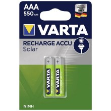 Varta 56733 - 2 бр. акумулаторна батерия SOLAR ACCU AAA NiMH/550mAh/1,2V