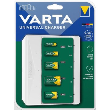Varta 57658101401 - Зарядно за акумулаторни батерии AA/AAA/C/D/5V