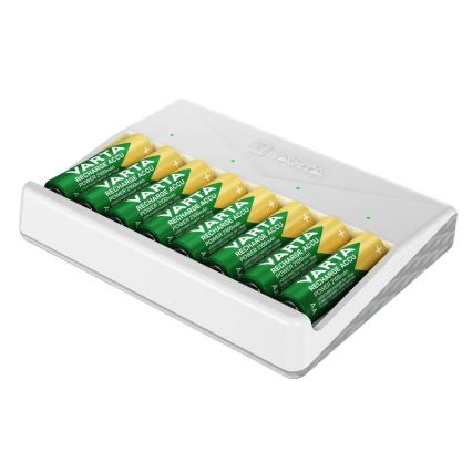 Varta 57659101401 - Зарядно за 8 батерии AA/AAA, 5 V