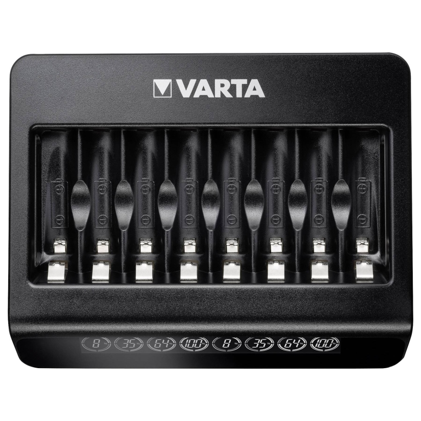 Varta 57681 - LCD Смарт зарядно устройство 8xAA/AAA зареждане 2ч