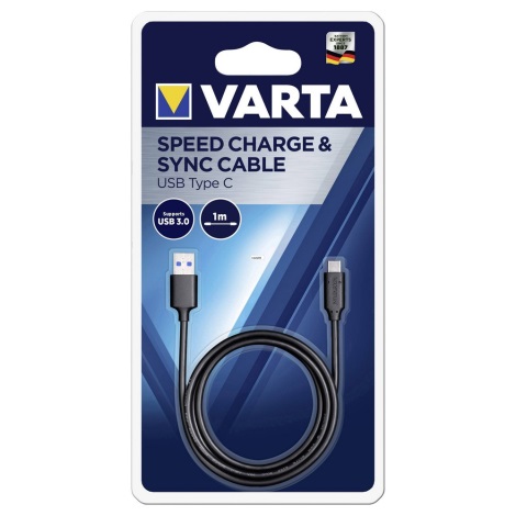 Varta 57944101401 - USB кабел SPEED CHARGE USB C 1 m