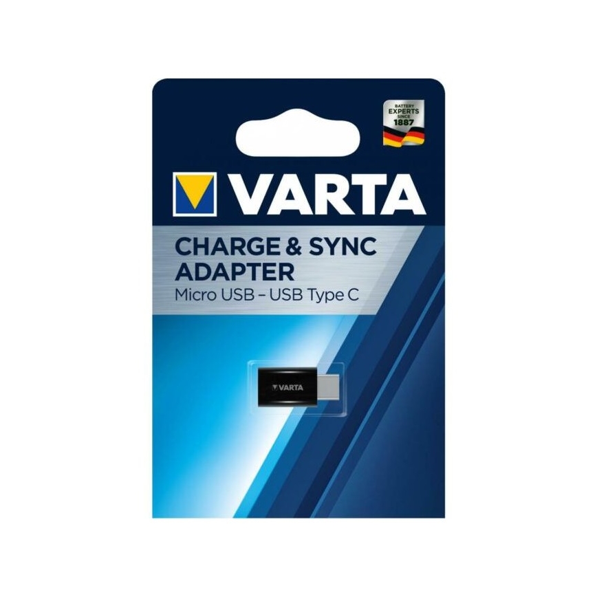 Varta 57945101401 - адаптер Micro USB-C