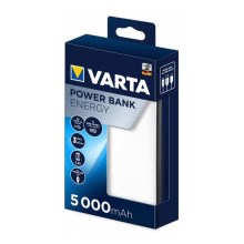 Varta 57975101111 - Външна батерия ENERGY 5000mAh/5V бяла
