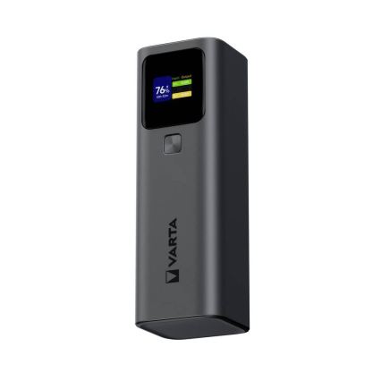 Varta 57984101111 - Преносима батерия с LED дисплей и Power Delivery 27000 mAh/140W/3,7V