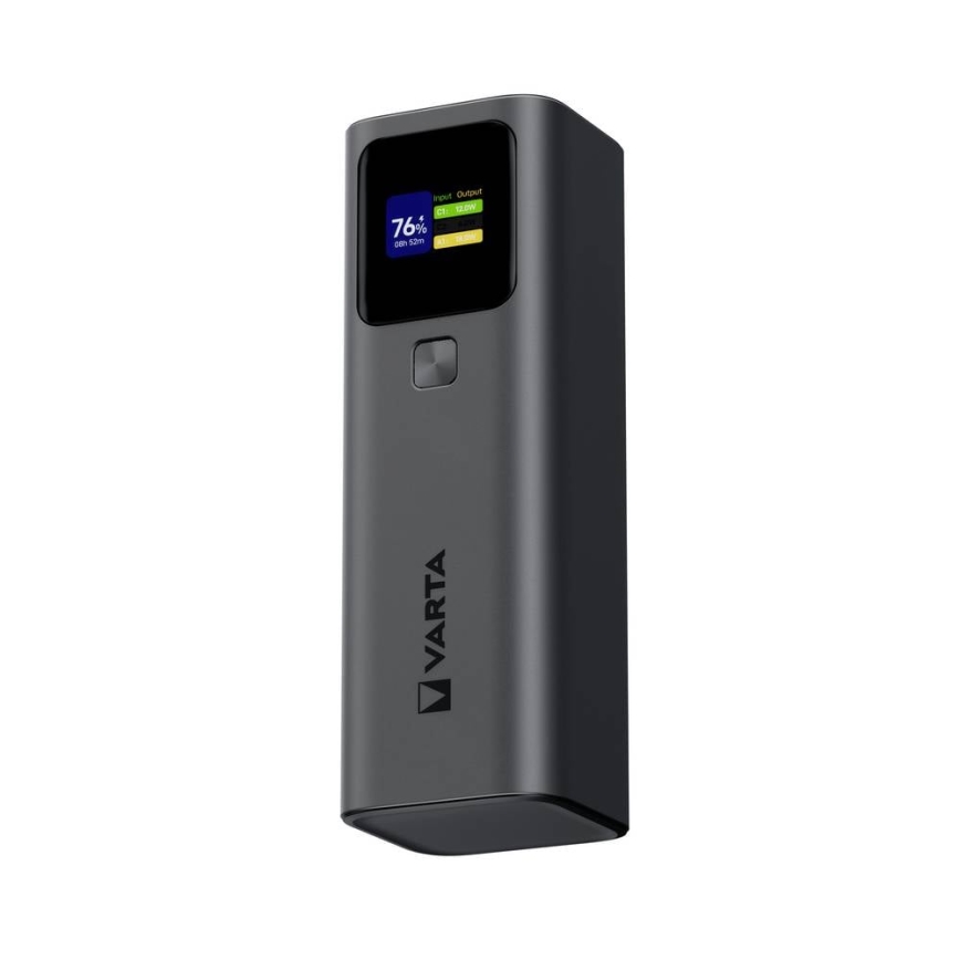 Varta 57984101111 - Преносима батерия с LED дисплей и Power Delivery 27000 mAh/140W/3,7V
