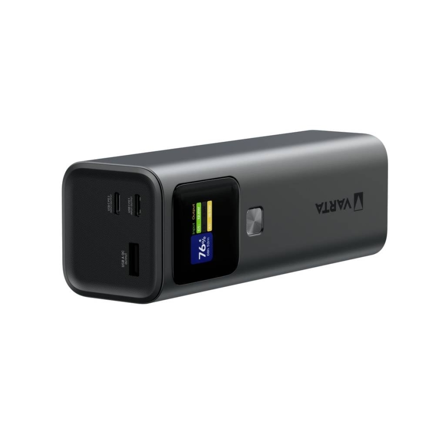 Varta 57984101111 - Преносима батерия с LED дисплей и Power Delivery 27000 mAh/140W/3,7V